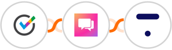 OnceHub + ClickSend SMS + Thinkific Integration