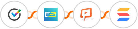 OnceHub + NeverBounce + JetWebinar + SmartSuite Integration