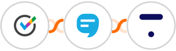 OnceHub + SimpleTexting + Thinkific Integration