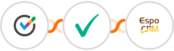 OnceHub + Verificaremails + EspoCRM Integration