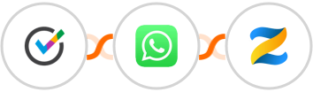OnceHub + WhatsApp + Zenler Integration