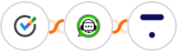 OnceHub + WhatsGrow + Thinkific Integration