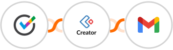 OnceHub + Zoho Creator + Gmail Integration