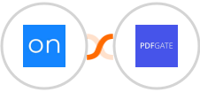Ontraport + PDFGate Integration