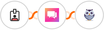 Optiin + ClickSend SMS + Chatforma Integration