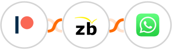 Patreon + ZeroBounce + WhatsApp Integration