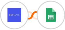 PDFGate + Google Sheets Integration