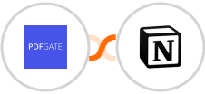 PDFGate + Notion Integration