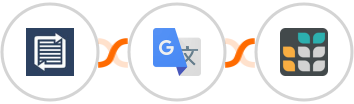 Phaxio + Google Translate + Grist Integration