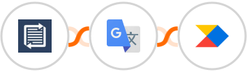 Phaxio + Google Translate + Productboard Integration