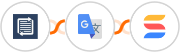Phaxio + Google Translate + SmartSuite Integration