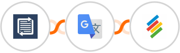 Phaxio + Google Translate + Stackby Integration