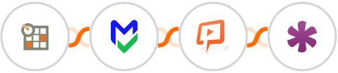 Planyo Online Booking + EmailVerify.io + JetWebinar + Knack Integration