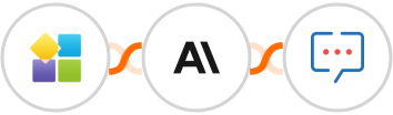 PlatoForms + Anthropic (Claude) + Zoho Cliq Integration