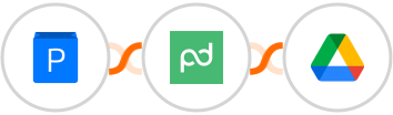 plug&paid + PandaDoc + Google Drive Integration