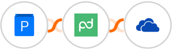 plug&paid + PandaDoc + OneDrive Integration