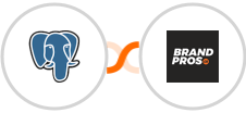 PostgreSQL + BrandPros Integration
