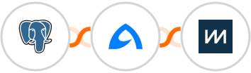 PostgreSQL + BulkGate + ChartMogul Integration