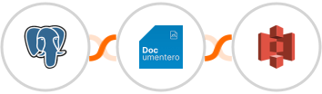 PostgreSQL + Documentero + Amazon S3 Integration