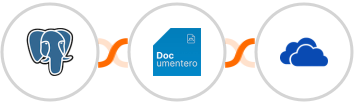 PostgreSQL + Documentero + OneDrive Integration