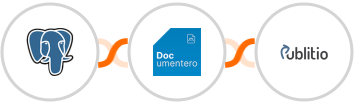 PostgreSQL + Documentero + Publit.io Integration