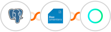 PostgreSQL + Documentero + Rossum Integration