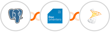 PostgreSQL + Documentero + Sharepoint Integration