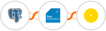 PostgreSQL + Documentero + Uploadcare Integration