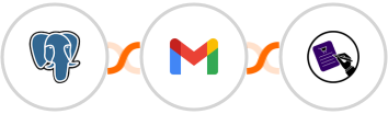 PostgreSQL + Gmail + CLOSEM  Integration
