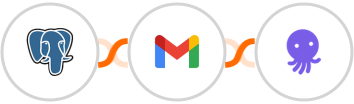 PostgreSQL + Gmail + EmailOctopus Integration