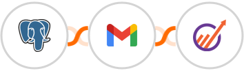 PostgreSQL + Gmail + EngageBay CRM Integration