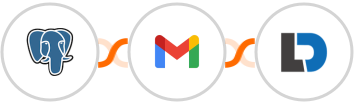 PostgreSQL + Gmail + LeadDyno Integration