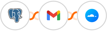 PostgreSQL + Gmail + Mailercloud Integration