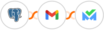 PostgreSQL + Gmail + SalesBlink Integration