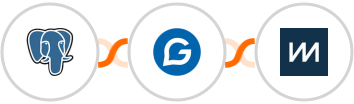 PostgreSQL + Gravitec.net + ChartMogul Integration