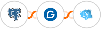 PostgreSQL + Gravitec.net + D7 SMS Integration