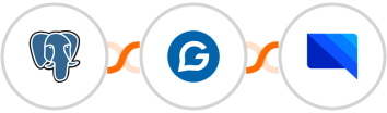 PostgreSQL + Gravitec.net + GatewayAPI SMS Integration