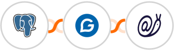 PostgreSQL + Gravitec.net + Mailazy Integration