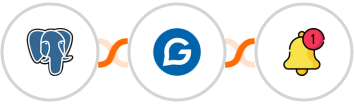 PostgreSQL + Gravitec.net + Push by Techulus Integration