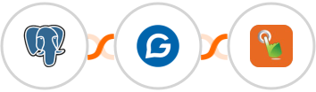 PostgreSQL + Gravitec.net + SMS Gateway Hub Integration