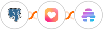 PostgreSQL + Heartbeat + Beehiiv Integration