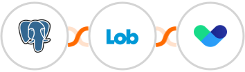 PostgreSQL + Lob + Vero Integration