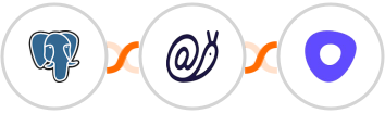 PostgreSQL + Mailazy + Outreach Integration
