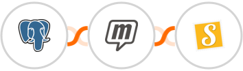 PostgreSQL + MailUp + Stannp Integration