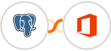 PostgreSQL + Microsoft Office 365 Integration