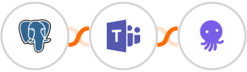 PostgreSQL + Microsoft Teams + EmailOctopus Integration