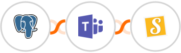 PostgreSQL + Microsoft Teams + Stannp Integration