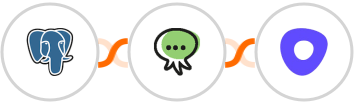 PostgreSQL + Octopush SMS + Outreach Integration