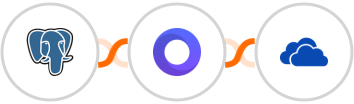 PostgreSQL + Placid + OneDrive Integration