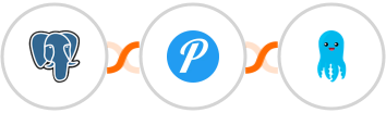 PostgreSQL + Pushover + Builderall Mailingboss Integration